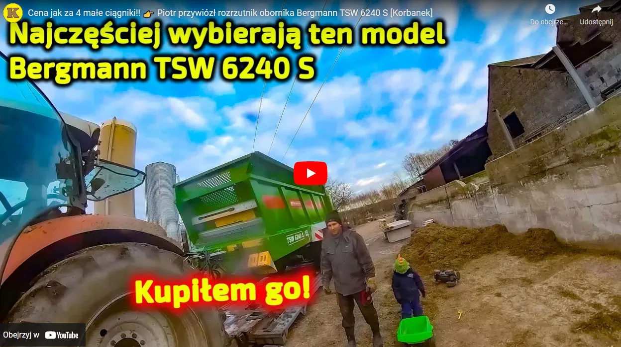 Wiele praktycznych informacji o rozrzutnikach obornika