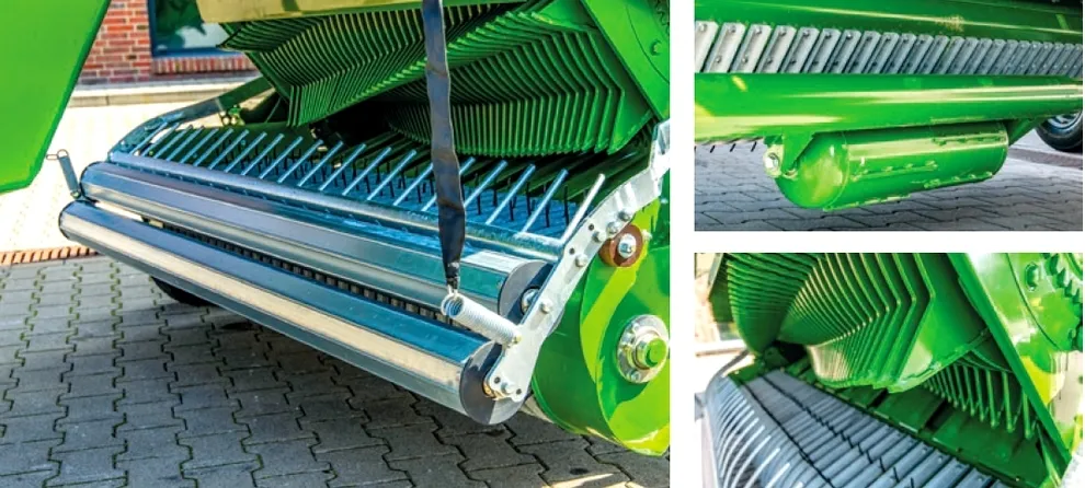Podbieracz krzywkowy o szerokości 2.270 mm, z 6 rzędami palców - Bergmann SHUTTLE Podbieracz krzywkowy o szerokości 2.270 mm, z 6 rzędami palców - Bergmann SHUTTLE