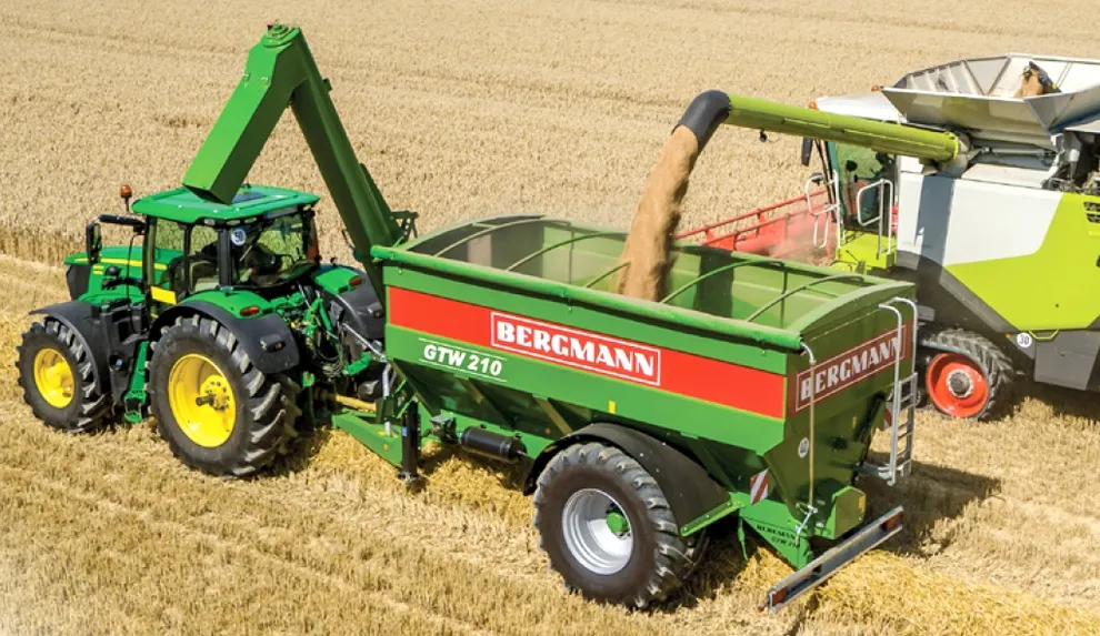 Przyczepa przeładowcza Bergmann GTW 210