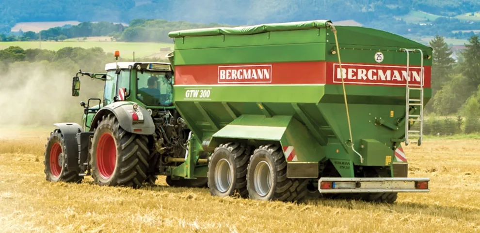 Przyczepa przeładowcza Bergmann GTW 300