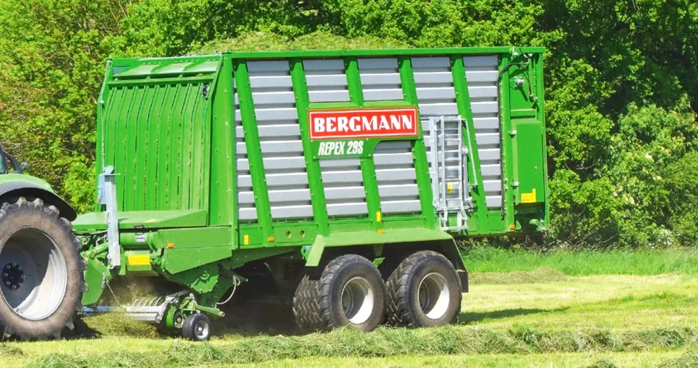 Przyczepa samozbierająca Bergmann REPEX 29 S