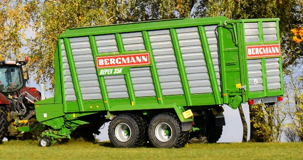 Przyczepa samozbierająca Bergmann REPEX 34 K